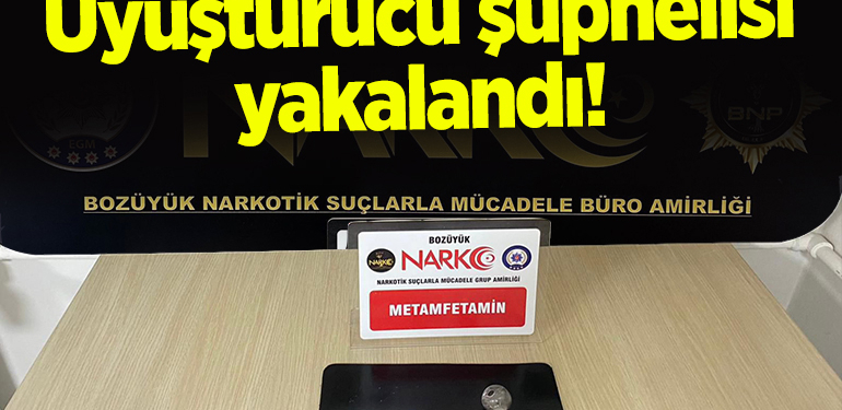 Uyuşturucu şüphelisi yakalandı