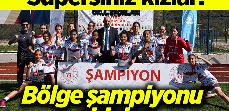 4’te 4 yaptılar, bölge şampiyonu oldular!