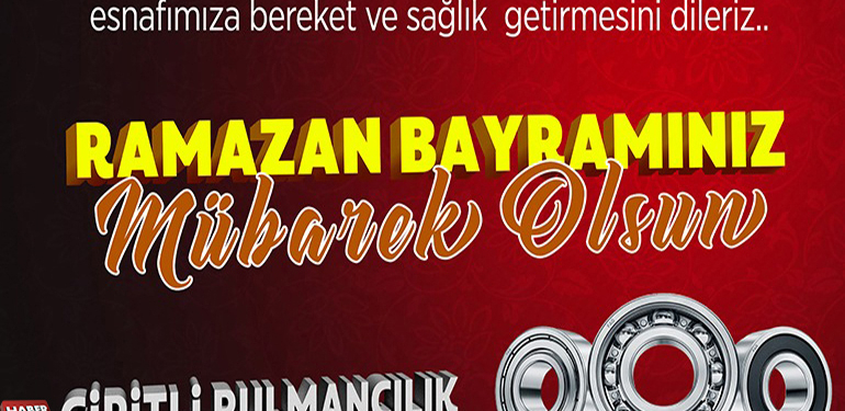 Giritli Rulmancılık Ramazan Bayramı Mesajı