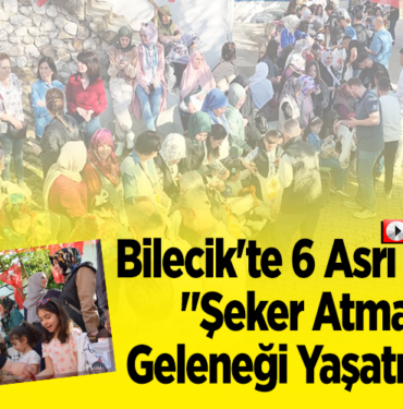 şeker atma geleneği yaşatılıyor