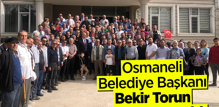 Osmaneli Belediye Başkanı Bekir Torun mazbatasını aldı