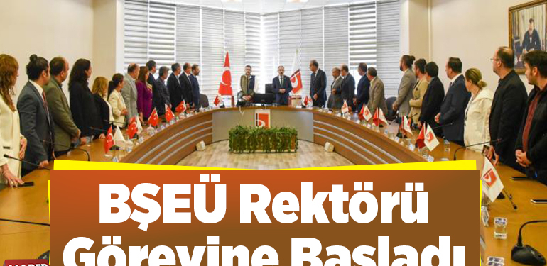 BŞEÜ Rektörü Görevine Başladı