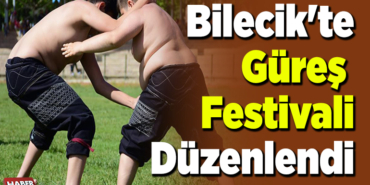 Bilecik'te Güreş Festivali Düzenlendi