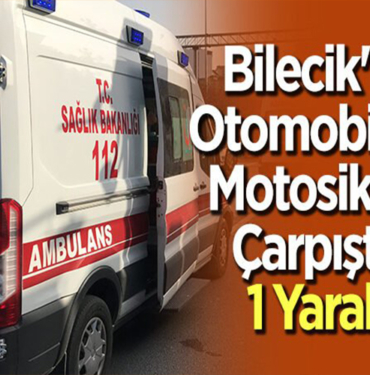 Bilecikte-Otomobil-ile-Motosiklet-Carpisti1-Yarali