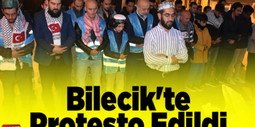 Bilecik'te protesto edildi