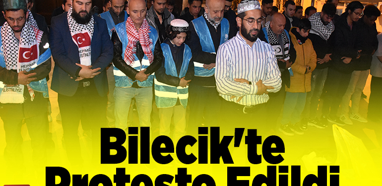Bilecik’te protesto edildi