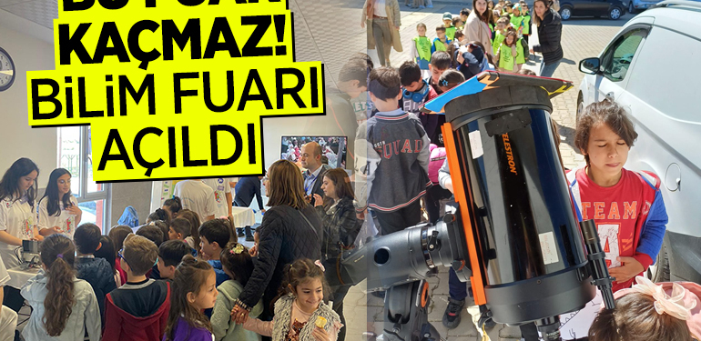 BU FUAR KAÇMAZ! BİLECİK’TE BİLİM FUARI AÇILDI…