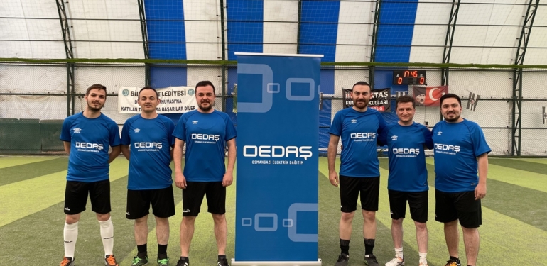OEDAŞ – Sevgi Evleri futbol maçını dostluk kazandı