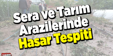 Sera ve tarım arazilerinde hasar tespiti