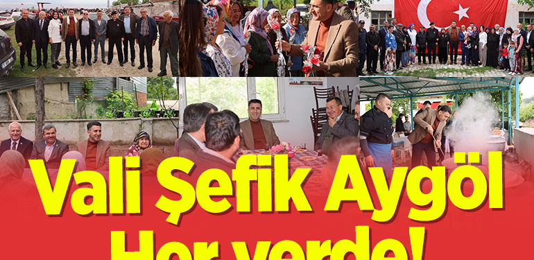 Vali Aygöl, kentteki Hıdırellez şenliklerine katıldı