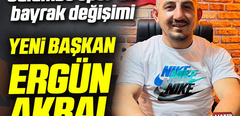 Gülümbespor’da bayrak değişimi Yeni başkan Ergün Akbal