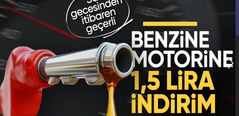 Sürücülere müjde: Benzin ve motorine indirim geliyor