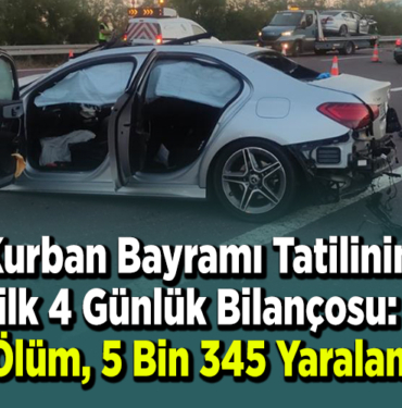 26 ölüm 5 bin 345 yaralanma