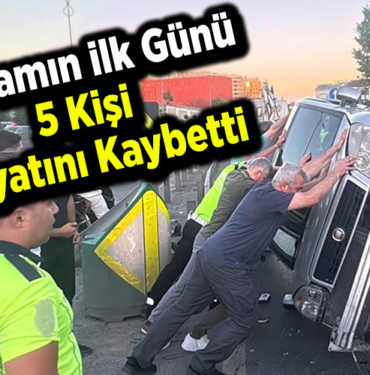 5 kişi hayatını kaybetti