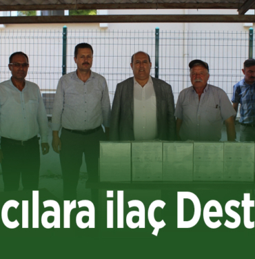 Arıcılara Tarım ve Orman Bakanlığından ilaç desteği
