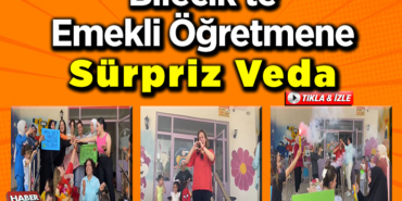 Bilecik'te Emekli Öğretmene Sürpriz Veda