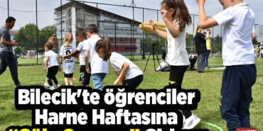 Bilecik'te öğrenciler karne haftasına