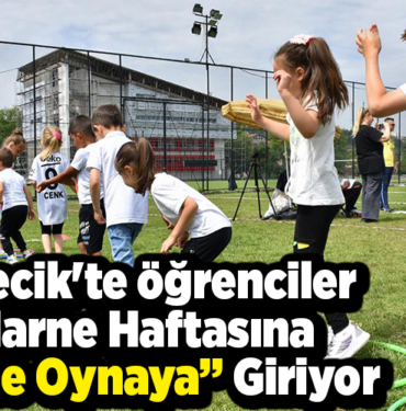 Bilecik'te öğrenciler karne haftasına