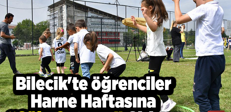 Bilecik’te öğrenciler karne haftasına “güle oynaya” giriyor