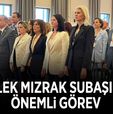 MELEK MIZRAK SUBAŞI’YA ÖNEMLİ GÖREV