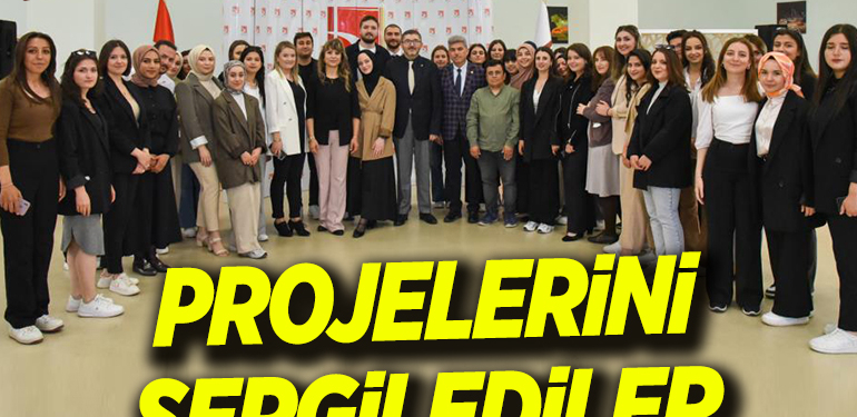 BŞEÜ Sağlık Bilimleri Fakültesi Sosyal Hizmet Bölümü öğrencilerinin projeleri sergilendi