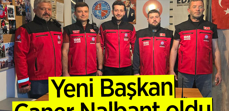 Yeni başkan Caner Nalbant oldu