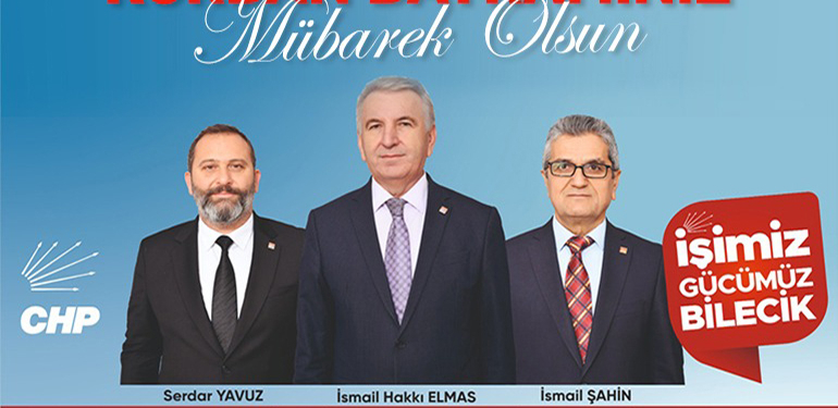 CHP Bilecik İl Genel Meclis Üyeleri Bayram Mesajı Tebliği