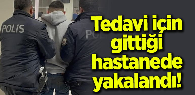 Bilecik’te firari uyuşturucu hükümlüsü tedavi için gittiği hastanede yakalandı