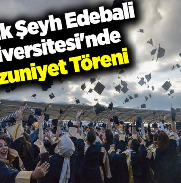 Bilecik Şeyh Edebali Üniversitesi'nde mezuniyet töreni
