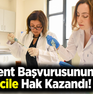 Patent başvurusunun tescile hak kazandı