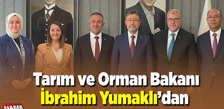 Tarım ve Orman Bakanı İbrahim Yumaklı’dan AK Parti’ye ziyaret