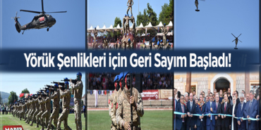 Yörük Şenlikleri için geri sayım başladı!