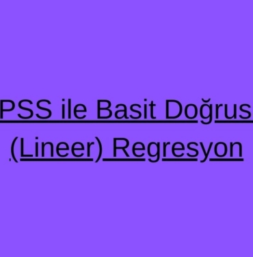spss regresyon analizi (1)