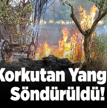 Korkutan Yangın Söndürüldü!