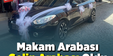 Makam Arabası Gelin Arabası Oldu
