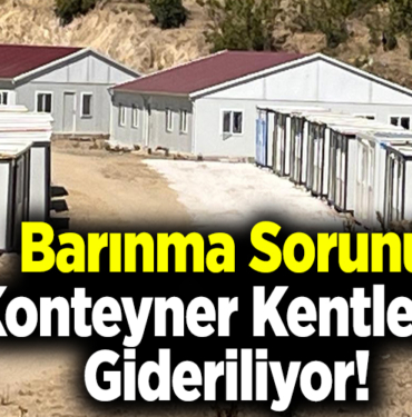Tarım işçilerinin barınma sorunu konteyner kentlerle gideriliyor