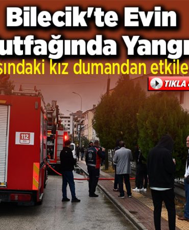 14 yaşındaki kız dumandan etkilendi!