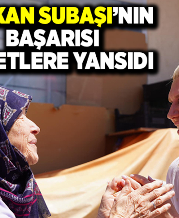 BAŞKAN SUBAŞI’NIN BAŞARISI ANKETLERE YANSIDI