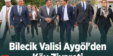 Bilecik Valisi Aygöl'den köy ziyareti