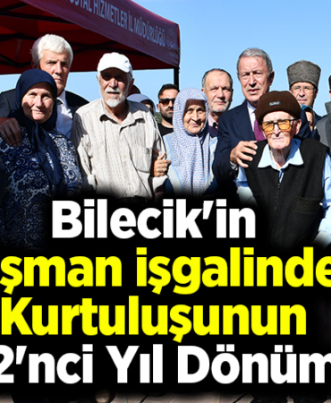 Bilecik'in düşman işgalinden kurtuluşunun 102'nci yıl dönümü
