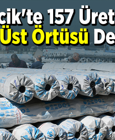 Bilecik'te 157 üreticiye sera üst örtüsü desteği