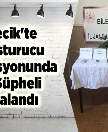 Bilecik'te uyuşturucu operasyonunda bir şüpheli yakalandı