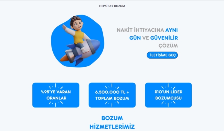 Yüksek Oranlarla HepsiPay Bozum İşlemleri Yapın