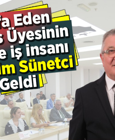 İstifa Eden Meclis Üyesinin Yerine İş İnsanı İbrahim Sünetci Geldi