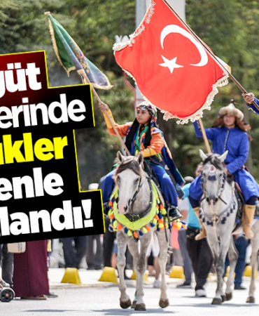 Söğüt'teki Şenliklerde Yörükler Törenle Karşılandı