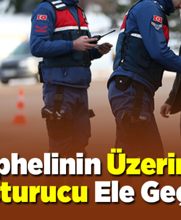 Şüphelinin üzerinde uyuşturucu ele geçirildi