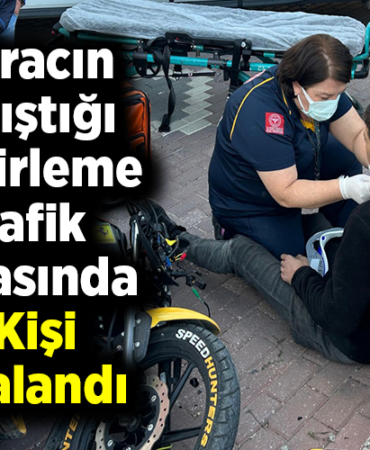 3 Aracın Karıştığı Zincirleme Trafik Kazasında 1 Kişi Yaralandı