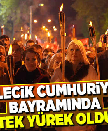 BİLECİK CUMHURİYET BAYRAMINDA TEK YÜREK OLDU