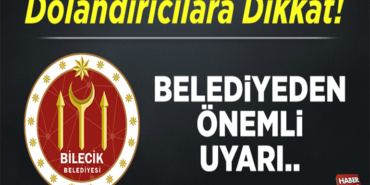 Belediyeden “Dolandırıcı” uyarısı!