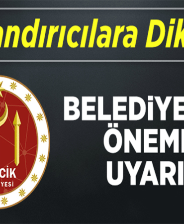 Belediyeden “Dolandırıcı” uyarısı!